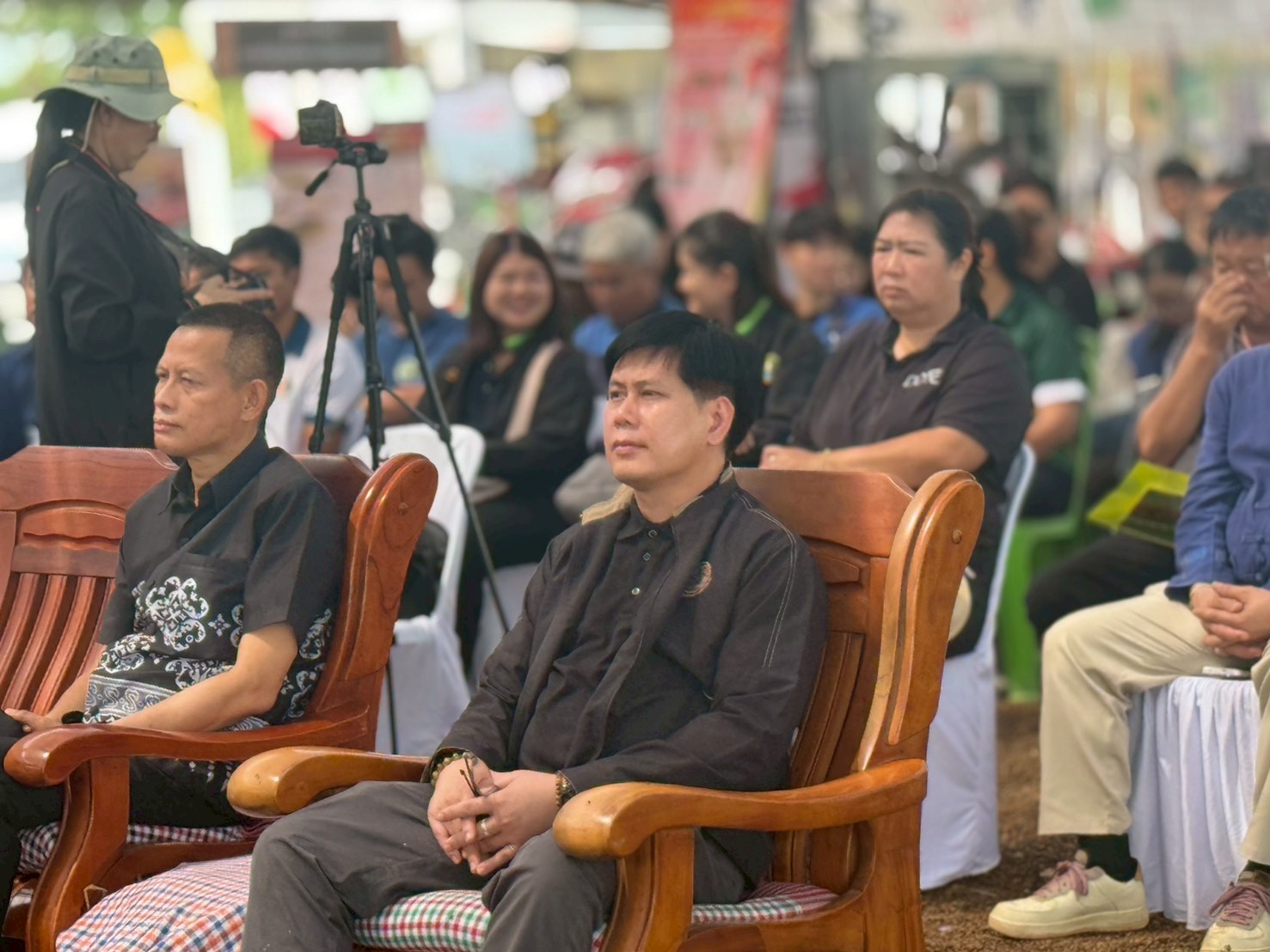 title - วันที่ 19 มิถุนายน 2569 นายวิทูล ประดิษฐบุญ ปฏิรูปที่ดินจังหวัดปราจีนบุรี พร้อมด้วย เจ้าหน้าที่ ส.ป.ก.ปราจีนบุรี เข้าร่วมงาน Green Gain Day 